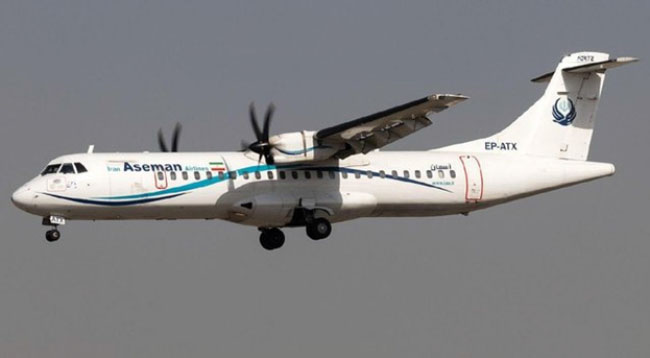 ۶۶ تن در سقوط هواپیمای مسافربری در ایران کشته شدند